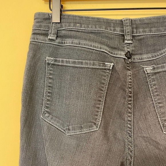 Prana Kayla Slim Jeans 27 4 Dark Gray Skinny Straight Charcoal - Picture 7 of 9